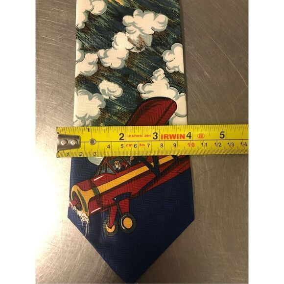 🌼5for$25🌼 Beans McGee. Mens Airplane and Mountain “Flight over Mt. McKinley” - Picture 7 of 9